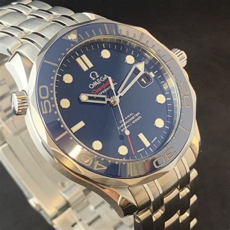 omega blue dial diver